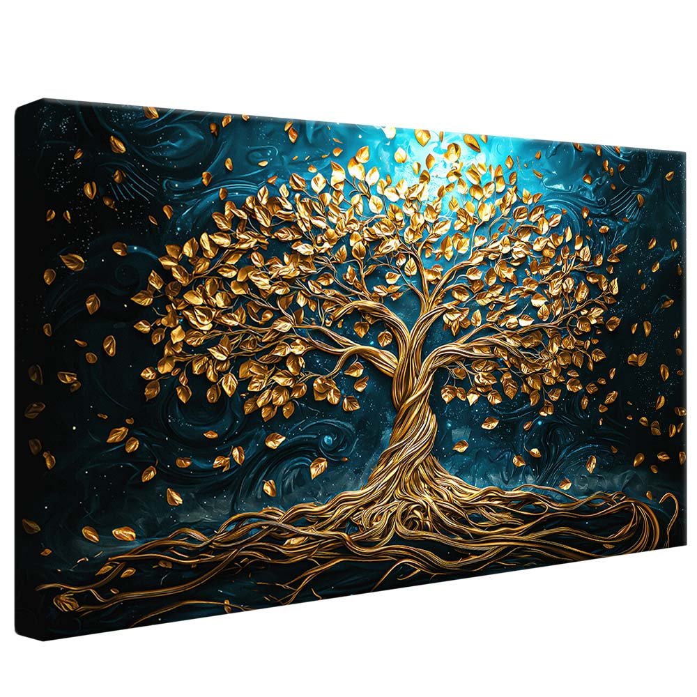 Magnificent Gold Tree V2098 Canvas