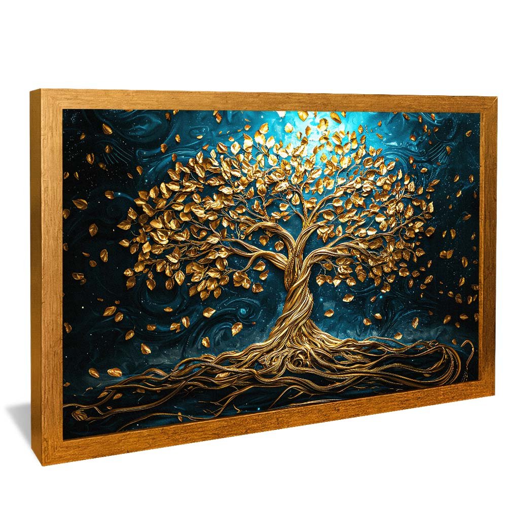 Magnificent Gold Tree V2098 Canvas