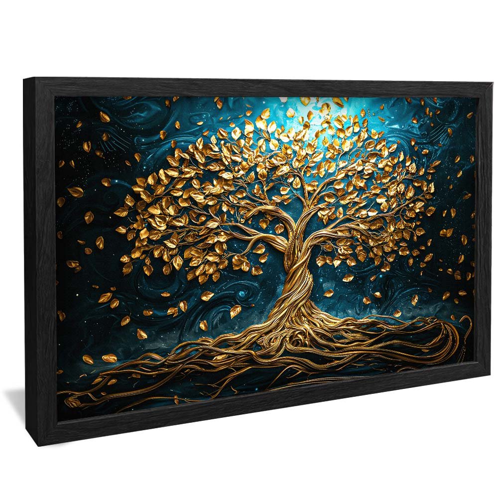 Magnificent Gold Tree V2098 Canvas