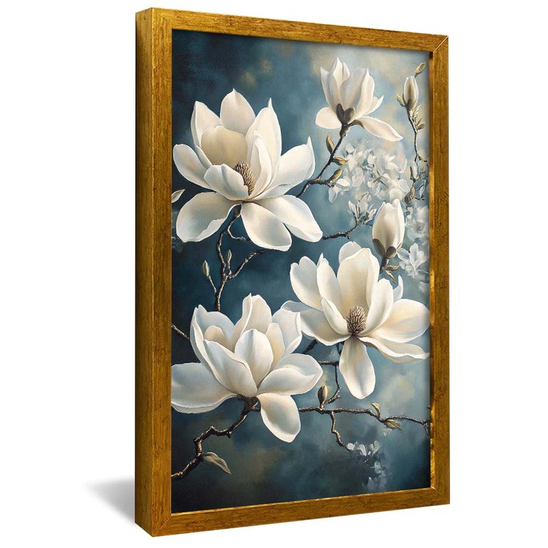 Magnolias to the Moonlight V2034 Canvas