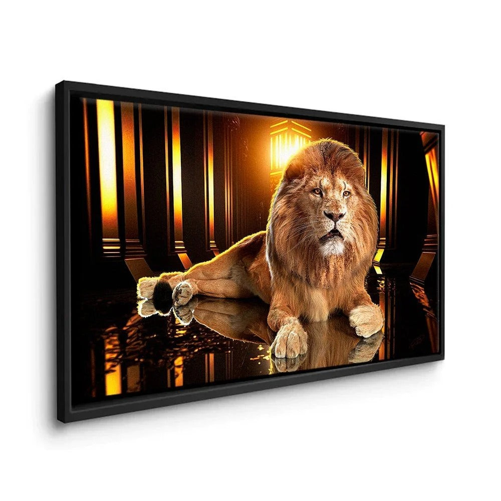 Majestic Lion Canvas V1016