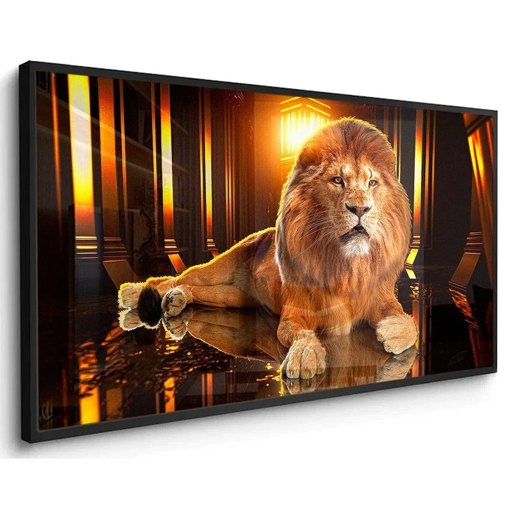 Majestic Lion Canvas V1016