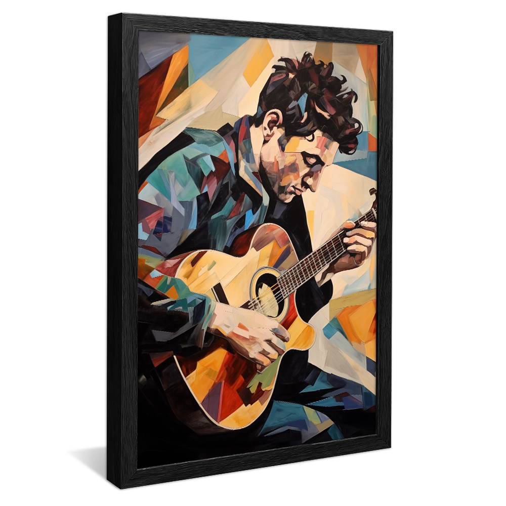 Man Playing Violin V917 Canvas