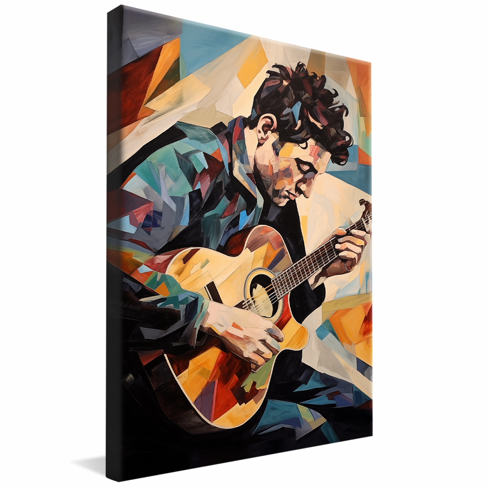 Man Playing Violin V917 Canvas