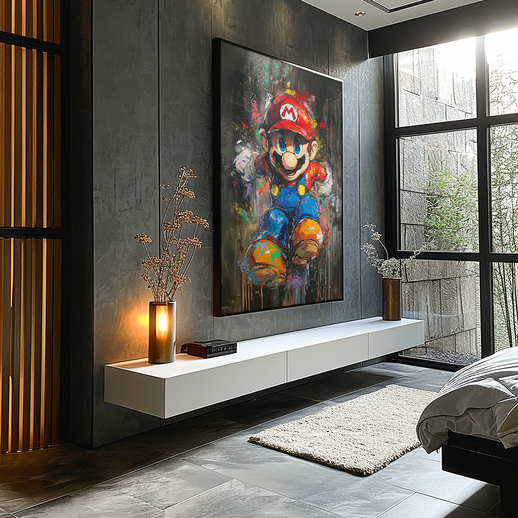 Mario Bros V1149 Canvas