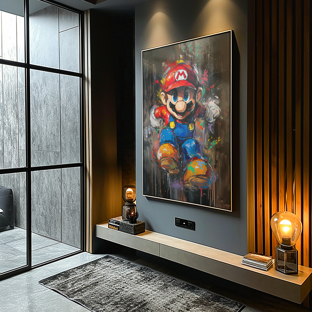 Mario Bros V1149 Canvas