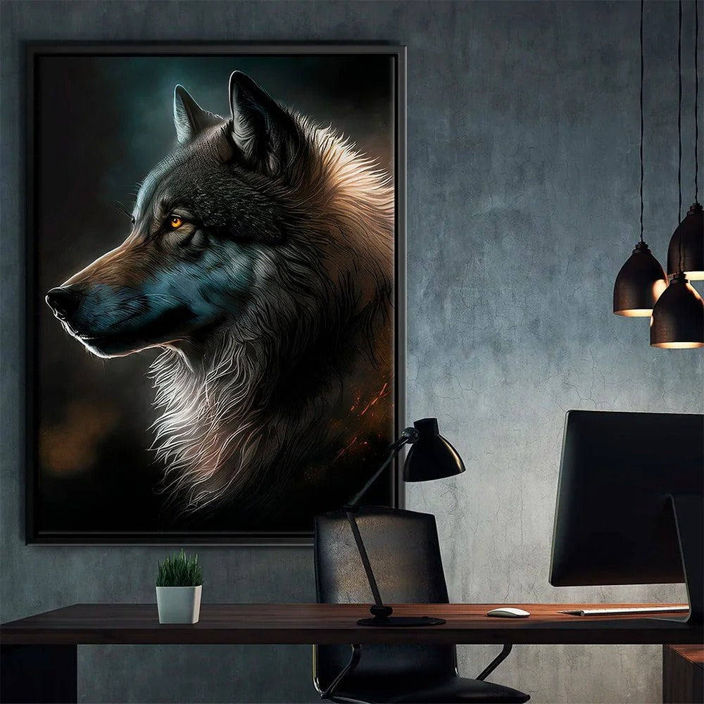 Master Wolf Canvas