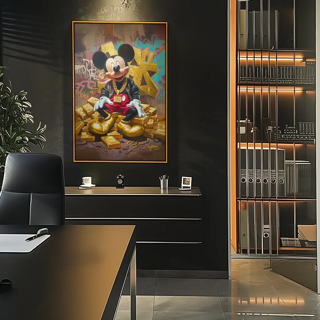 Mickey Owner of the Piece Decorative Canvas V1327