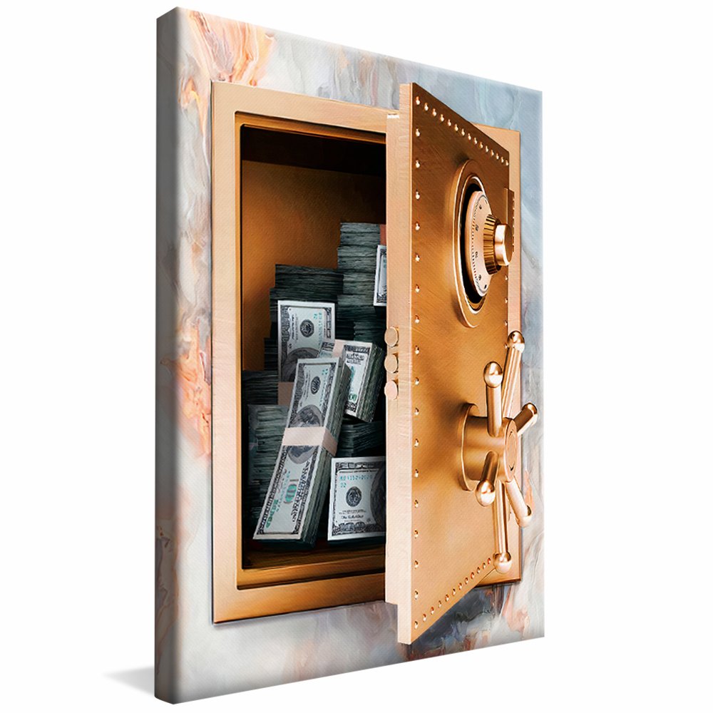 Million Dollar Safe Canvas