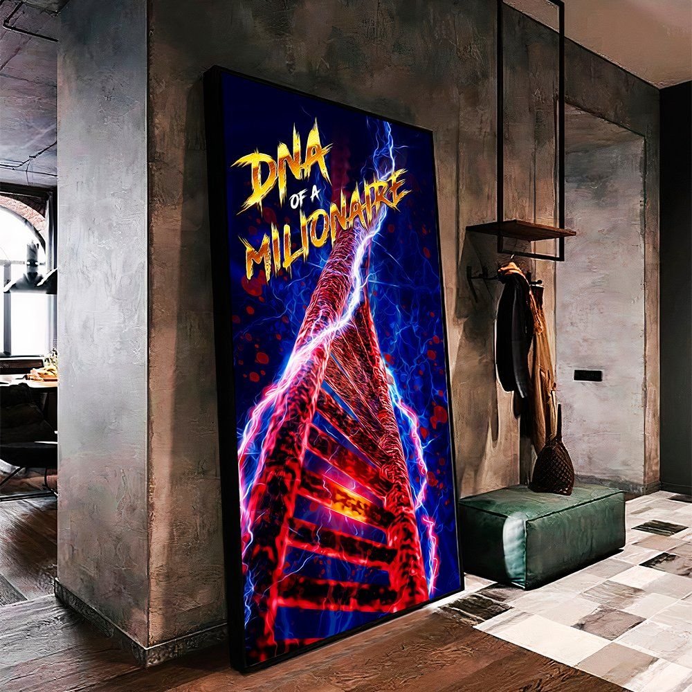 Millionaire DNA Canvas