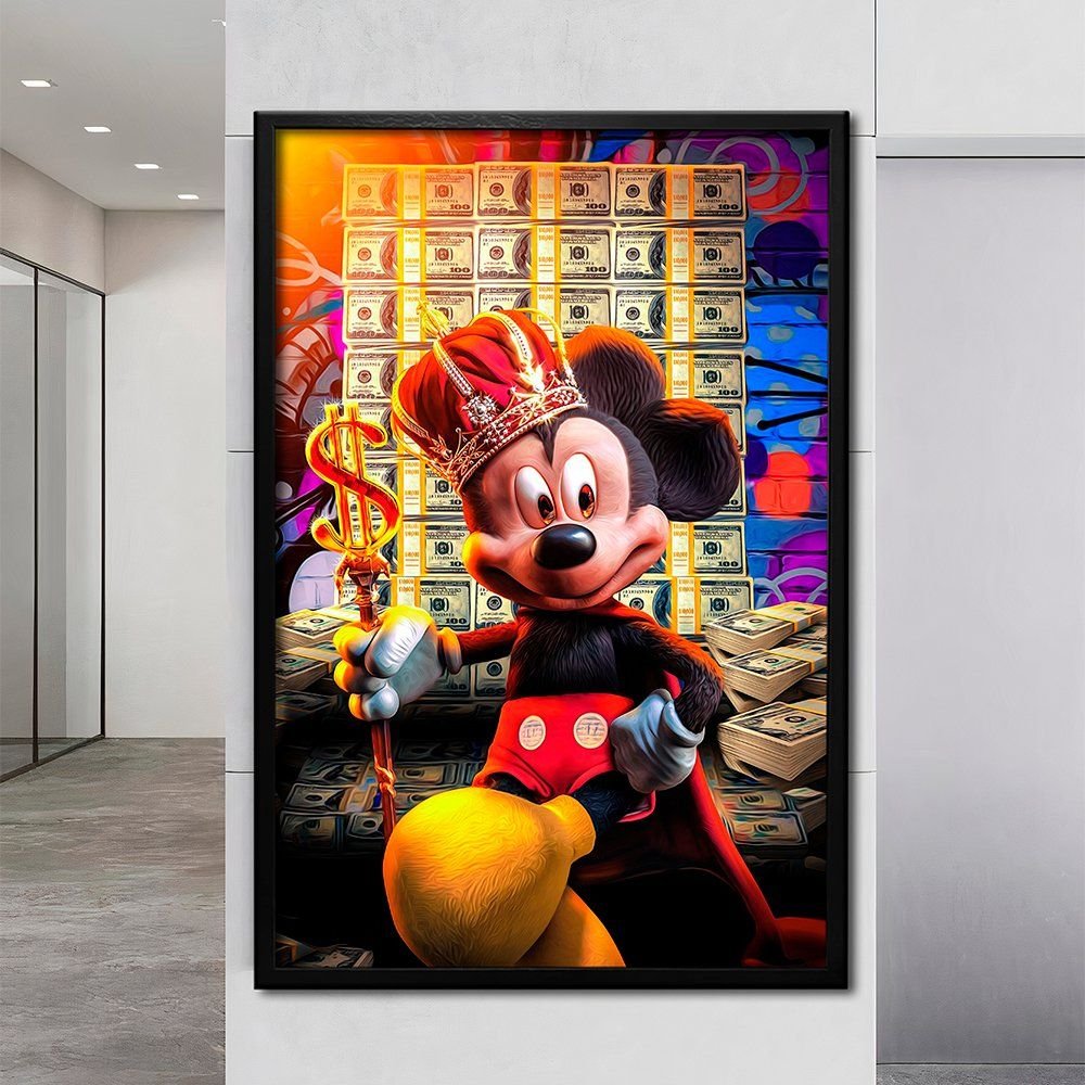 Millionaire Mouse Canvas