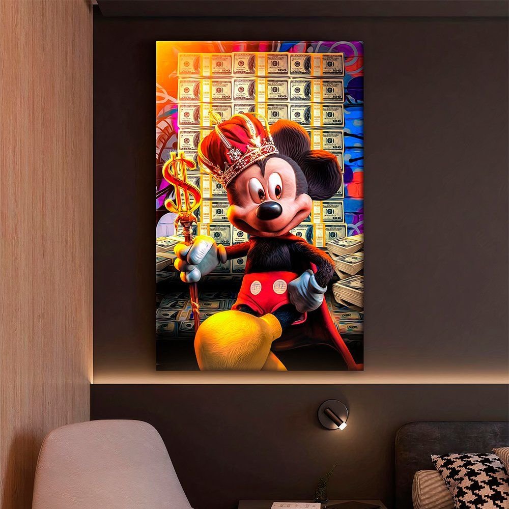 Millionaire Mouse Canvas