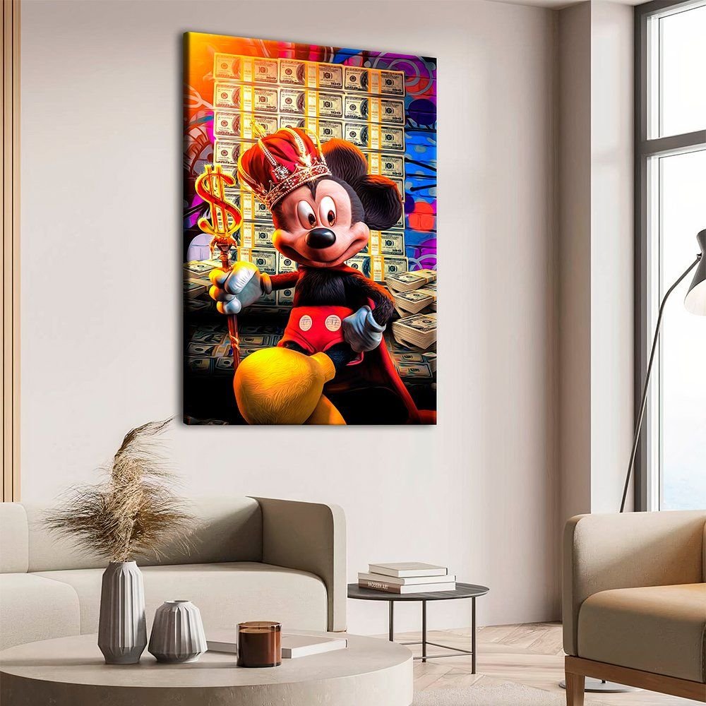 Millionaire Mouse Canvas