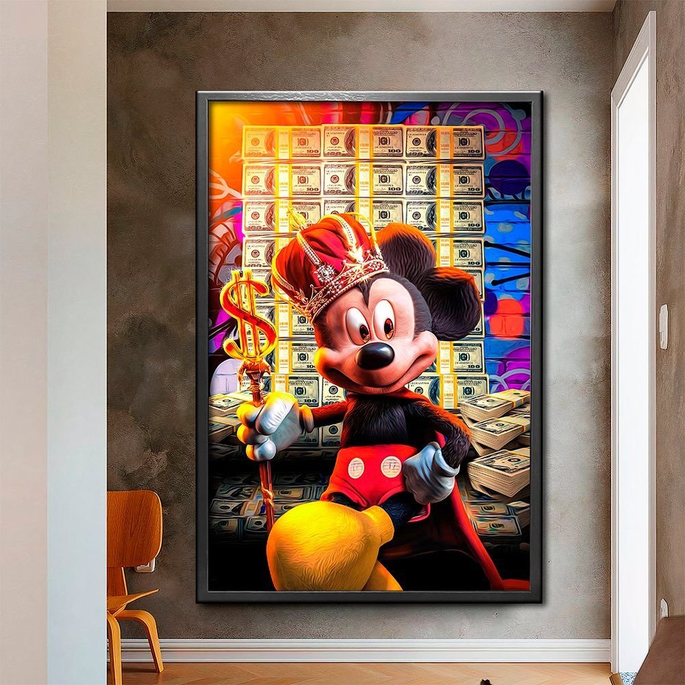 Millionaire Mouse Canvas