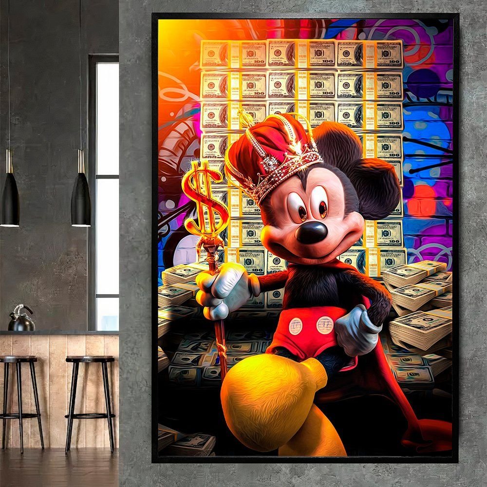 Millionaire Mouse Canvas