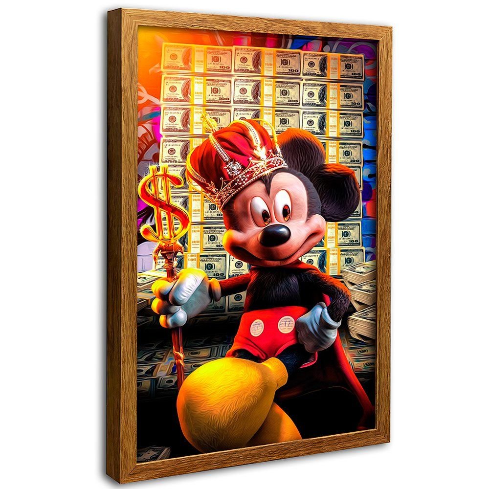 Millionaire Mouse Canvas
