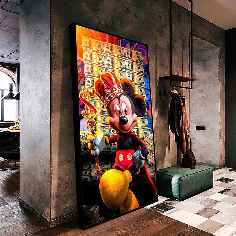 Millionaire Mouse Canvas