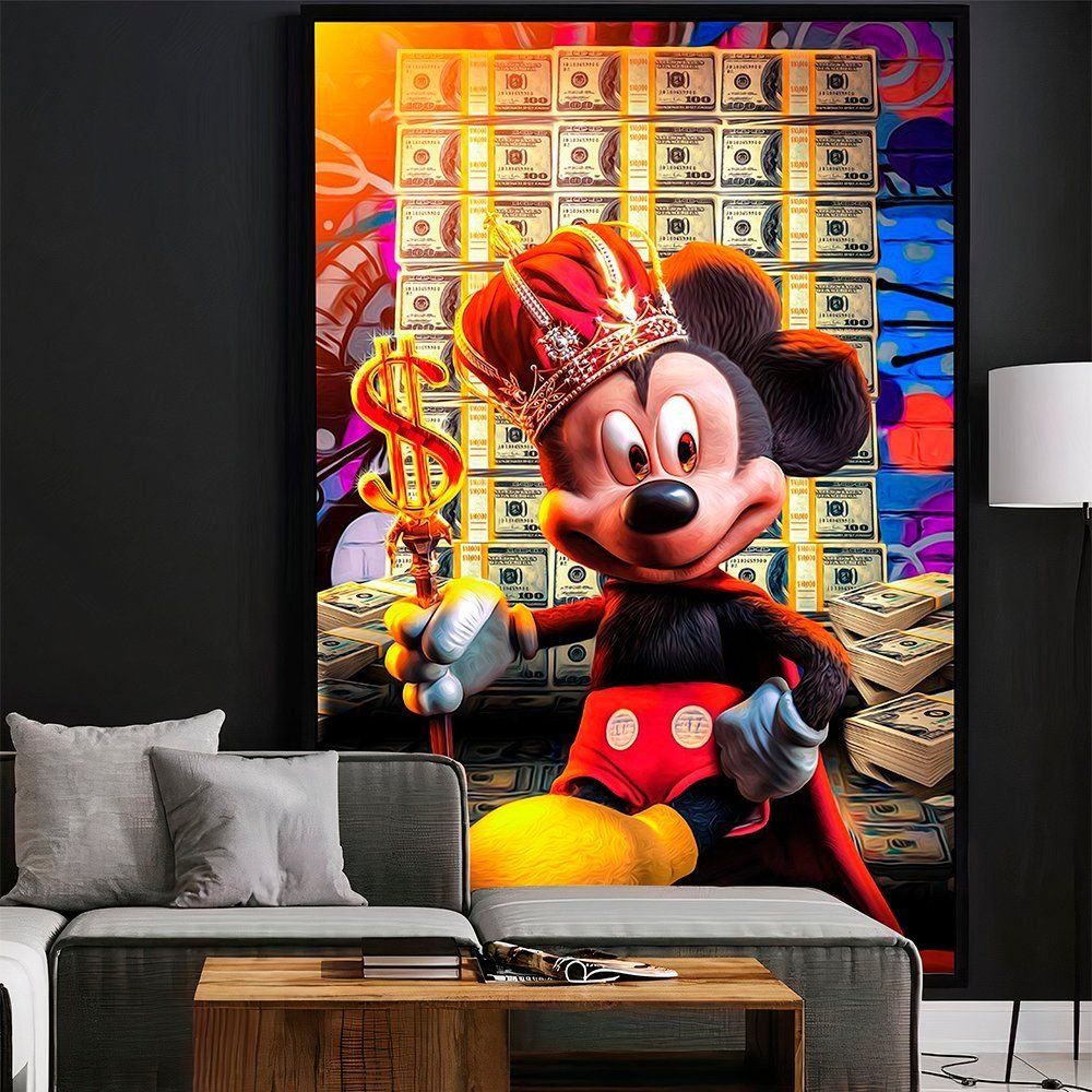 Millionaire Mouse Canvas