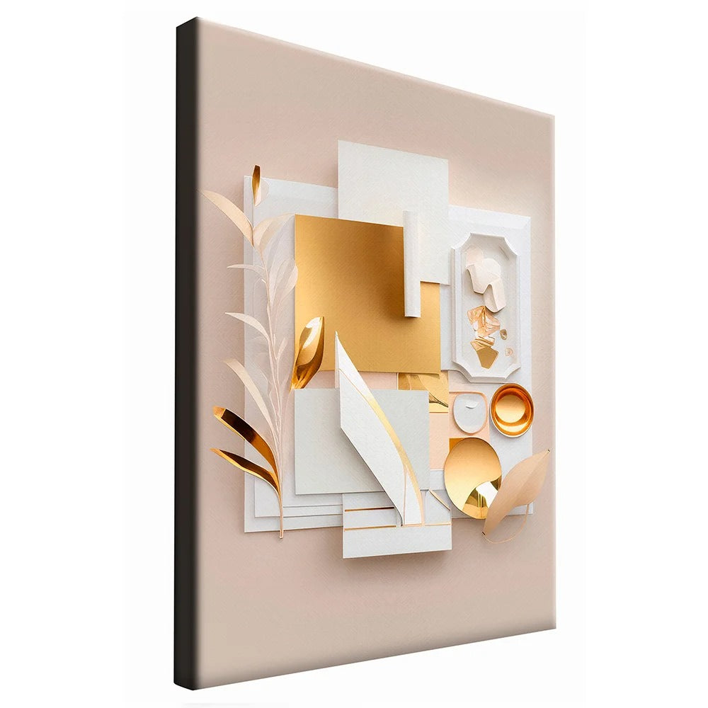 Minimalist Abstract v078 Canvas