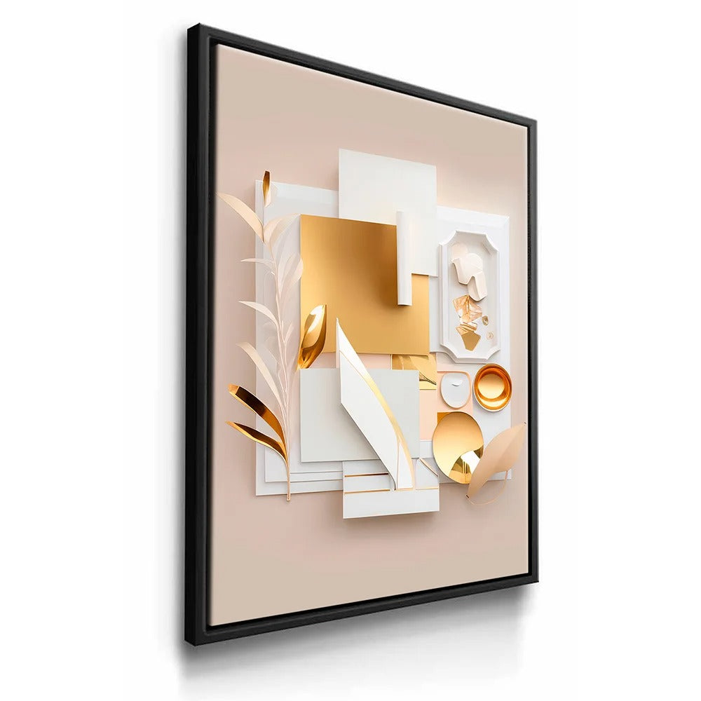 Minimalist Abstract v078 Canvas