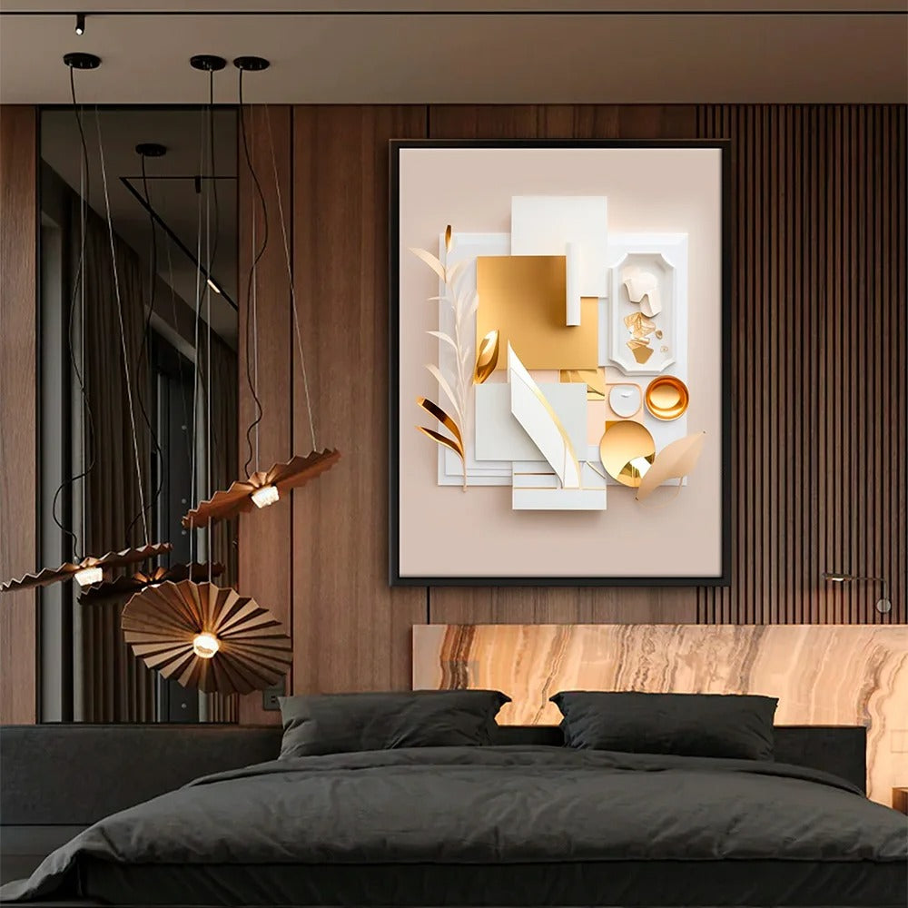 Minimalist Abstract v078 Canvas