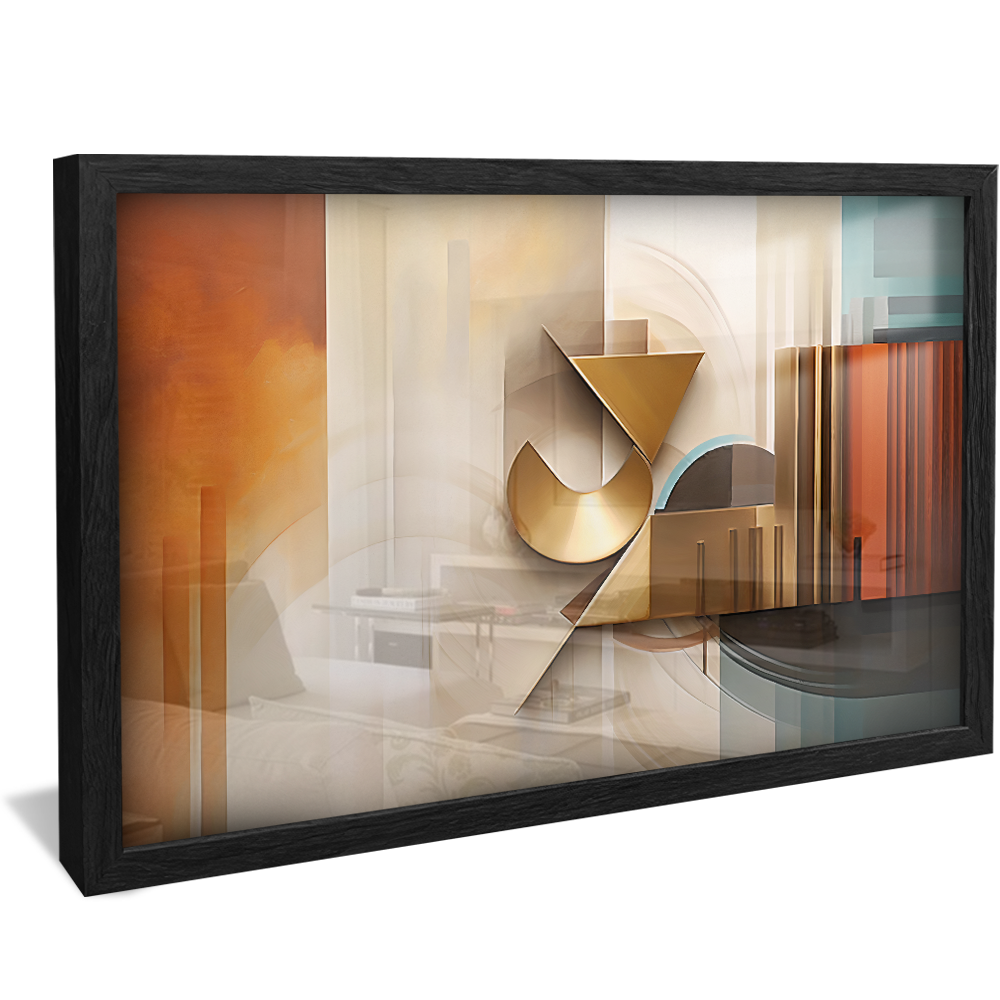 Minimalist Art Abstract v770 Canvas