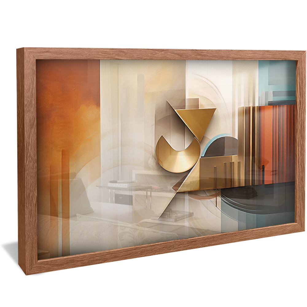 Minimalist Art Abstract v770 Canvas