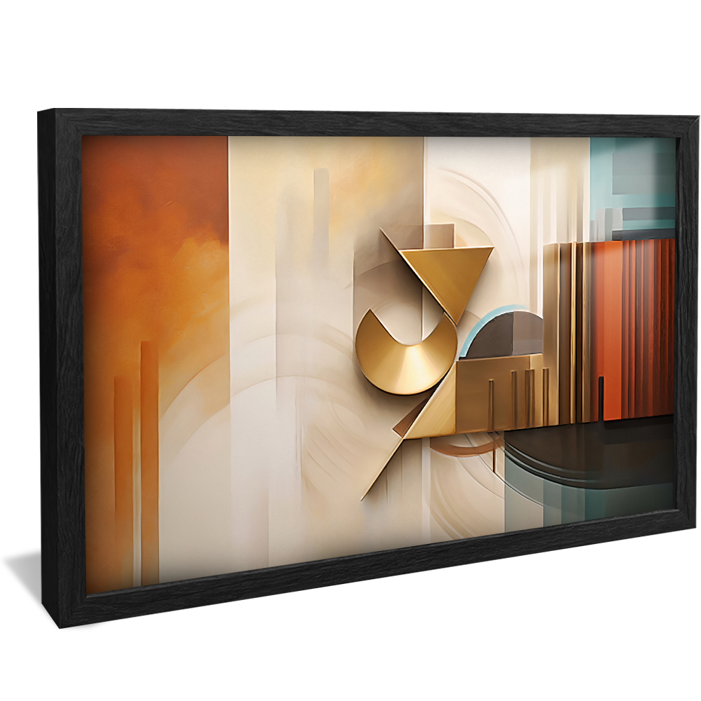 Minimalist Art Abstract v770 Canvas