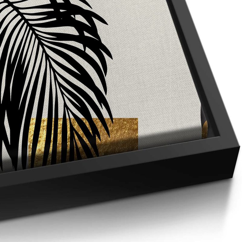 Minimalist Botanical Abstract 3 Screens Canvas