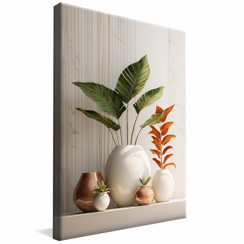 1 Piece Minimalist Plant Vase V816 Canvas