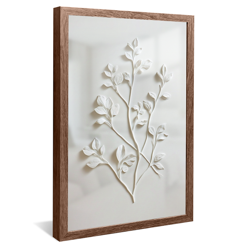 1 Piece Minimalist White Tree V1251 Canvas