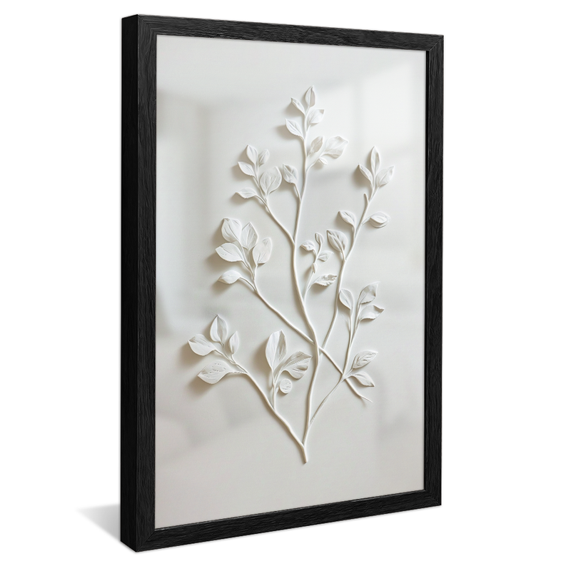 1 Piece Minimalist White Tree V1251 Canvas