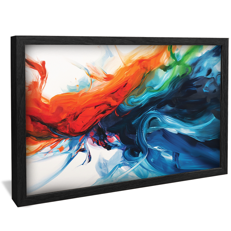 Mixture of Hot and Cold Tones V1360 Canvas