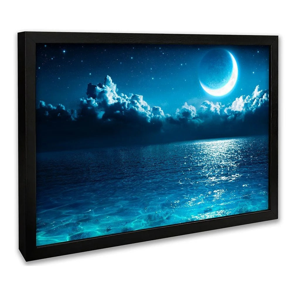 Moonlight on the Sea Canvas