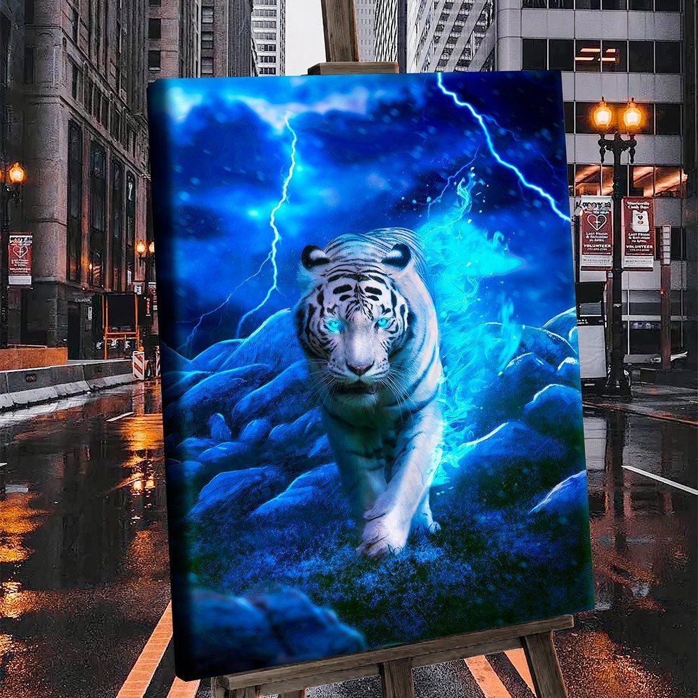 Mountain Tiger Canvas