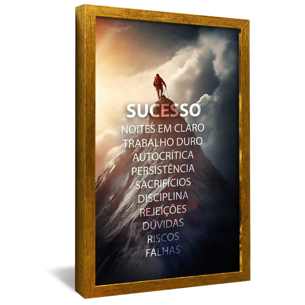 Mountain for Success V77 Canvas