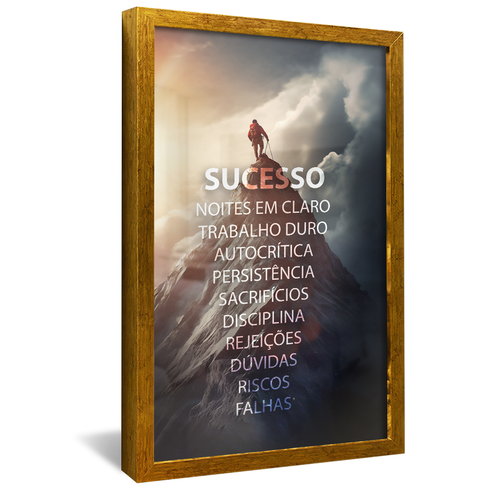 Mountain for Success V77 Canvas