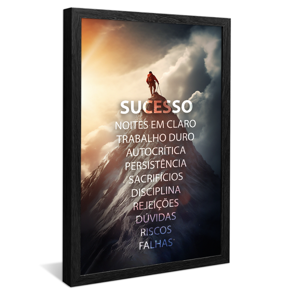 Mountain for Success V77 Canvas