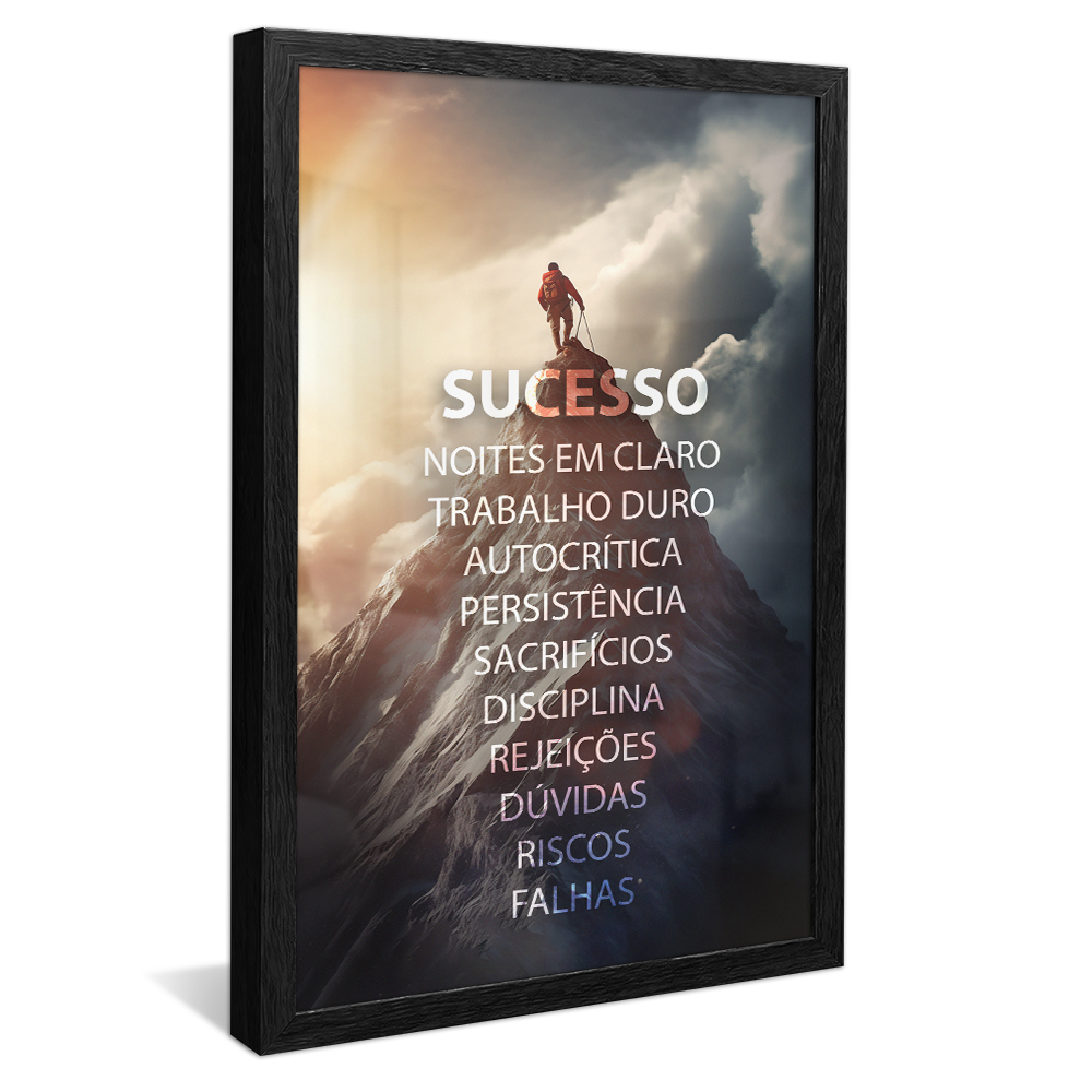 Mountain for Success V77 Canvas