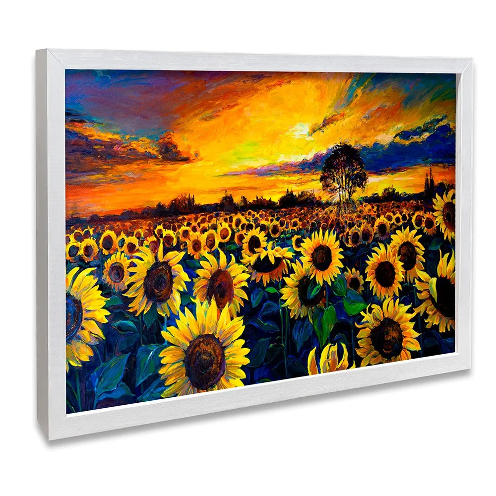 Multiple Sunflowers Canvas