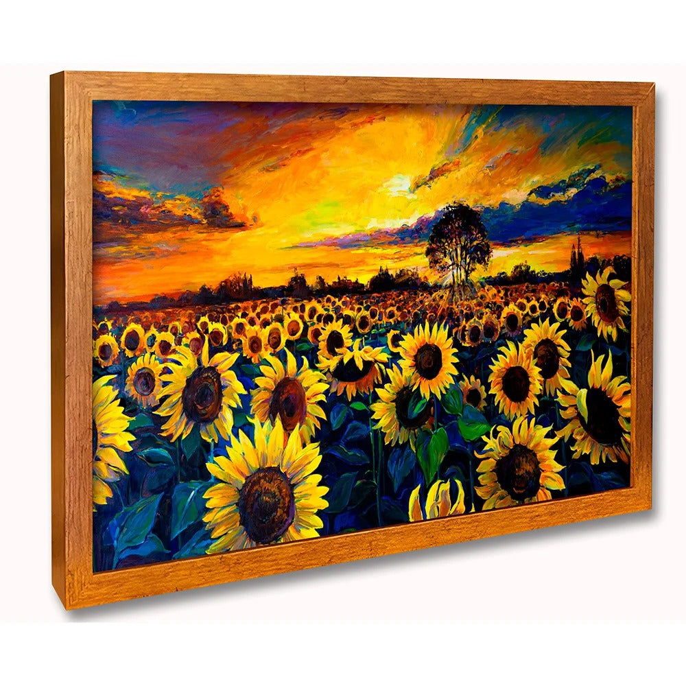 Multiple Sunflowers Canvas