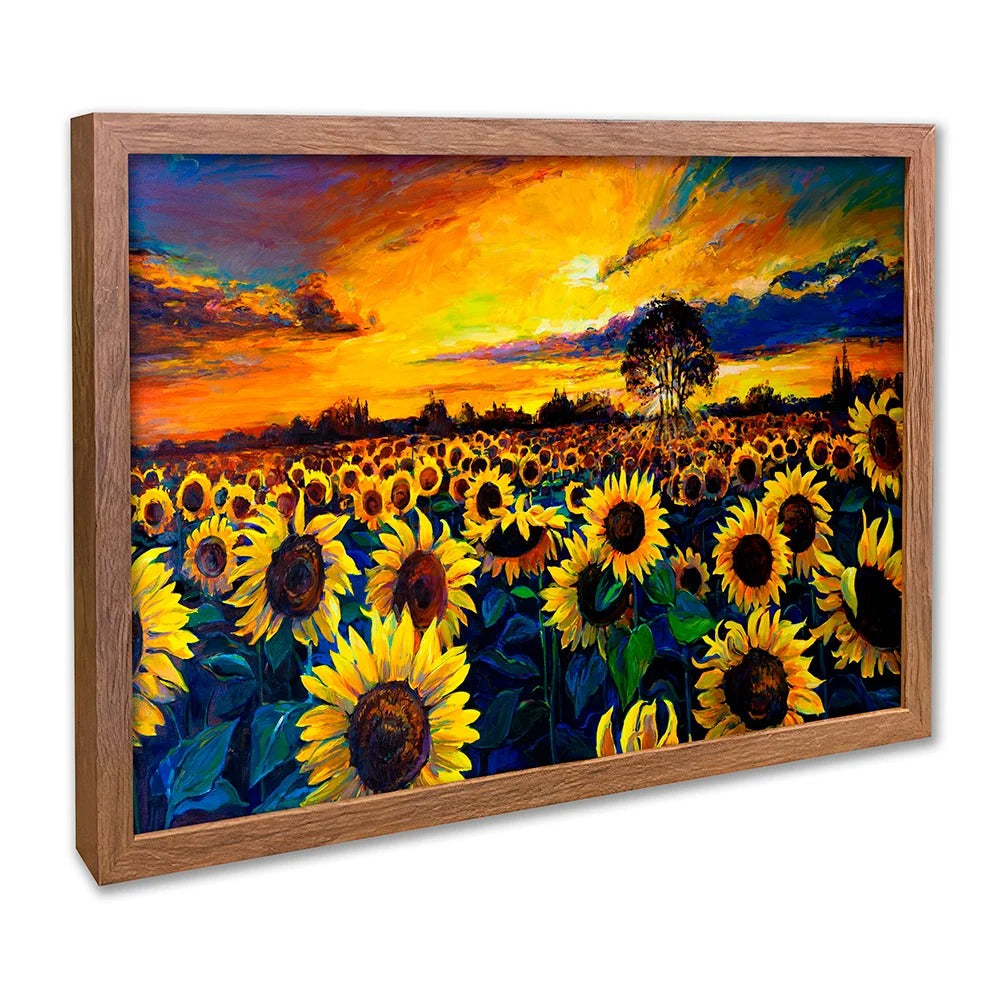 Multiple Sunflowers Canvas