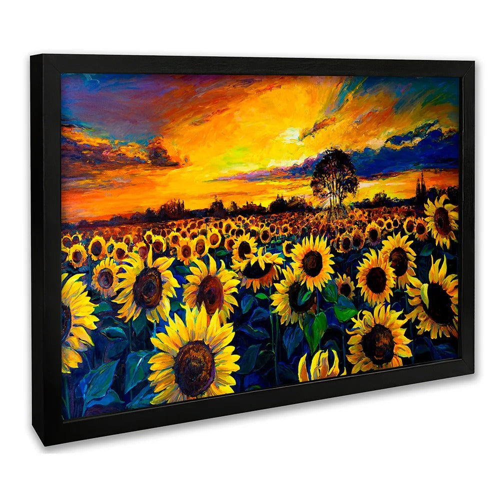 Multiple Sunflowers Canvas