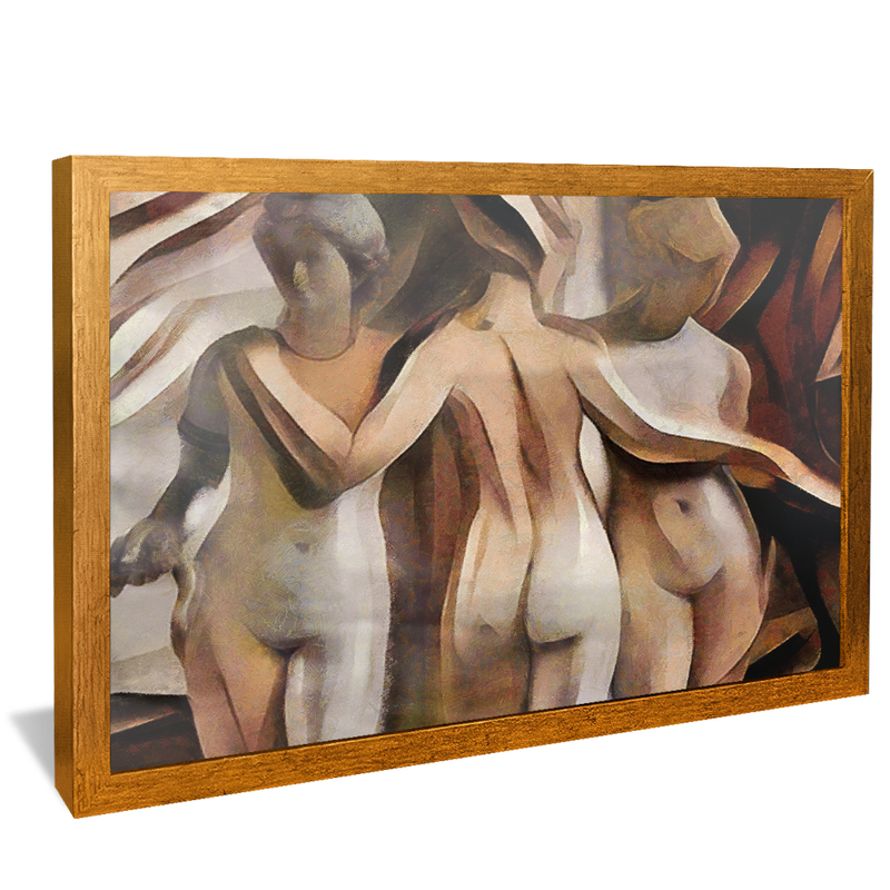 Naked Women Painting V829 Canvas