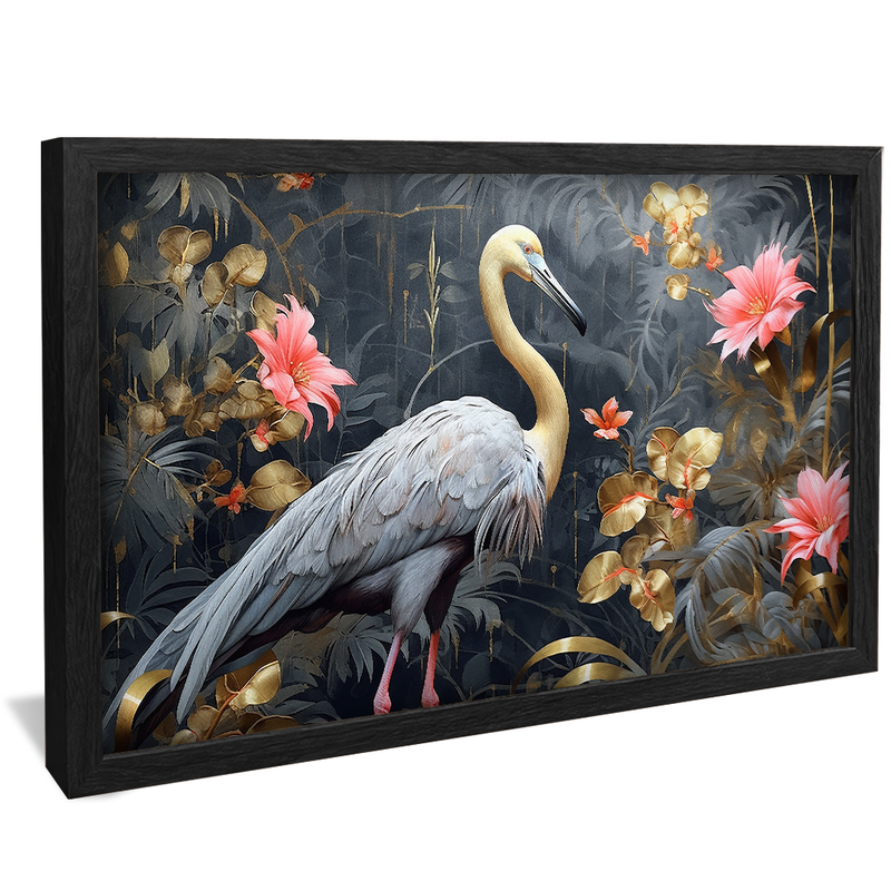 1 Piece Nature and Gold V809 Canvas