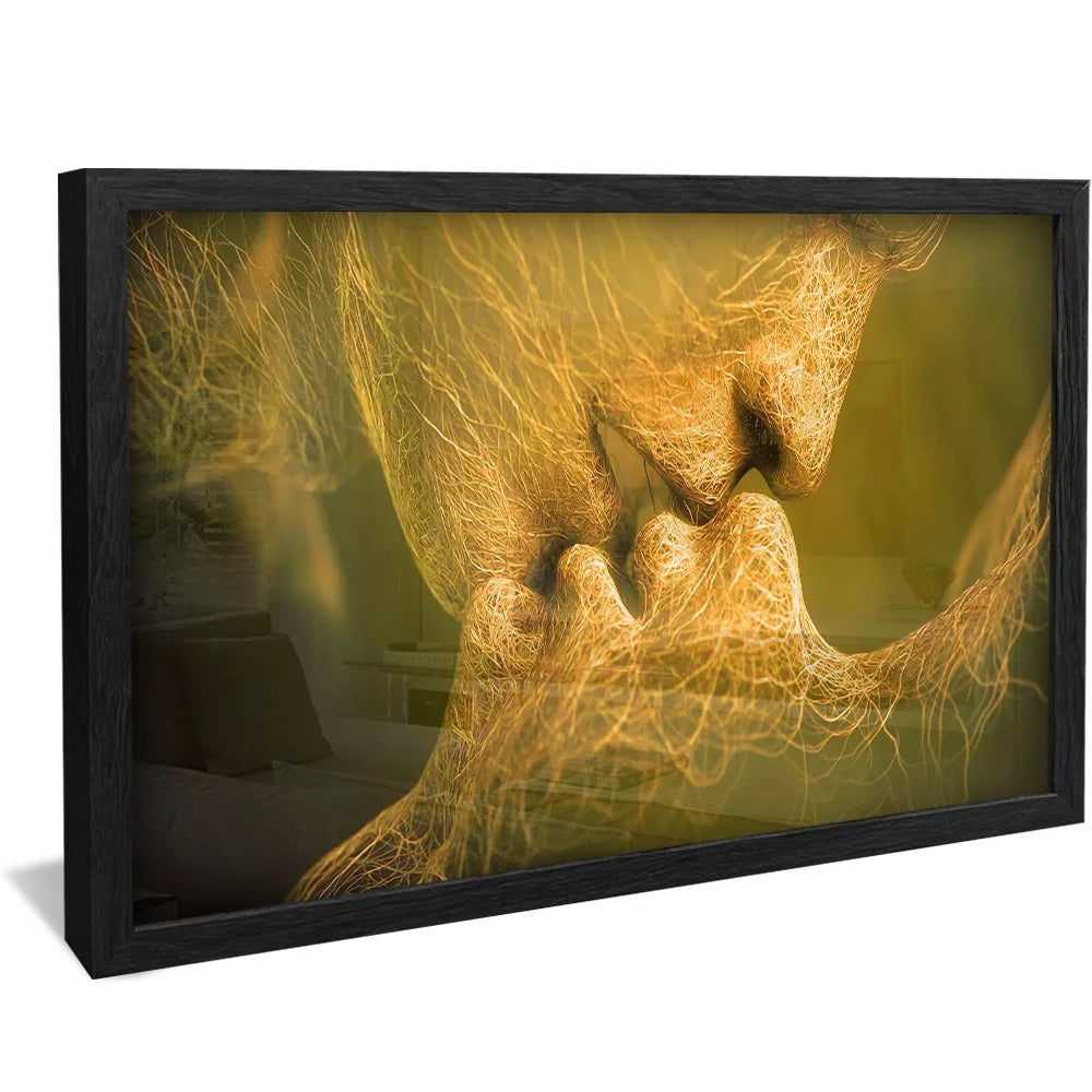 New Couple Roots Gold Canvas