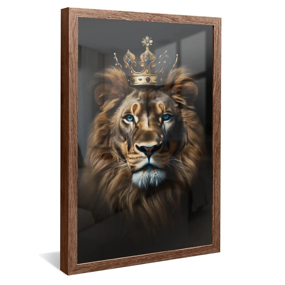 Noble Lion King Canvas