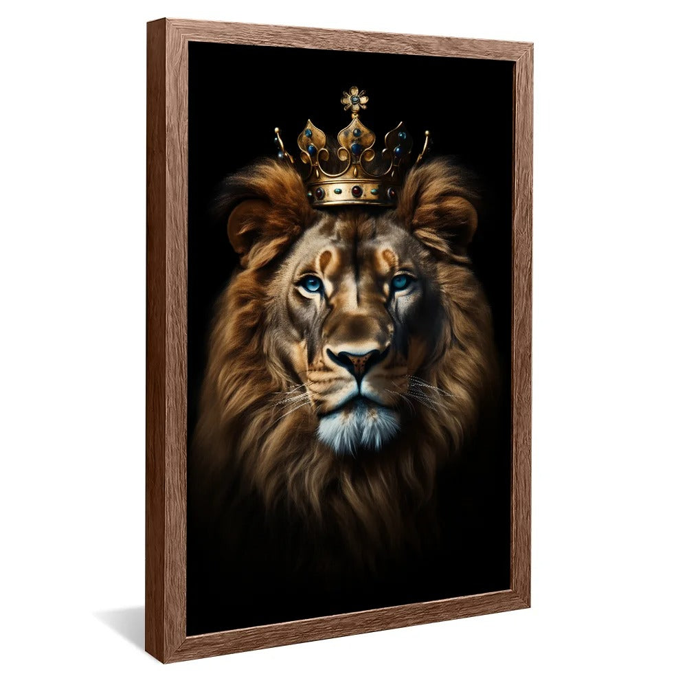 Noble Lion King Canvas