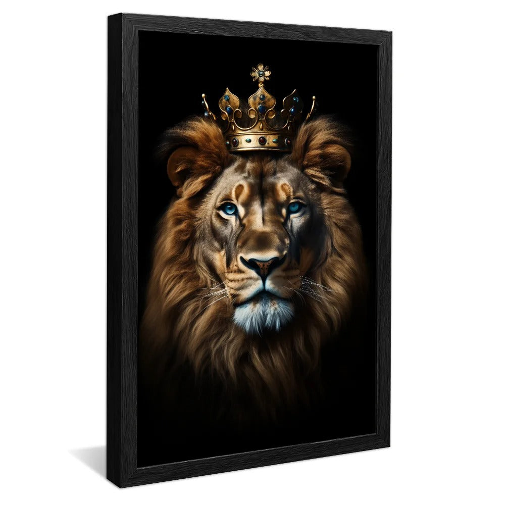 Noble Lion King Canvas