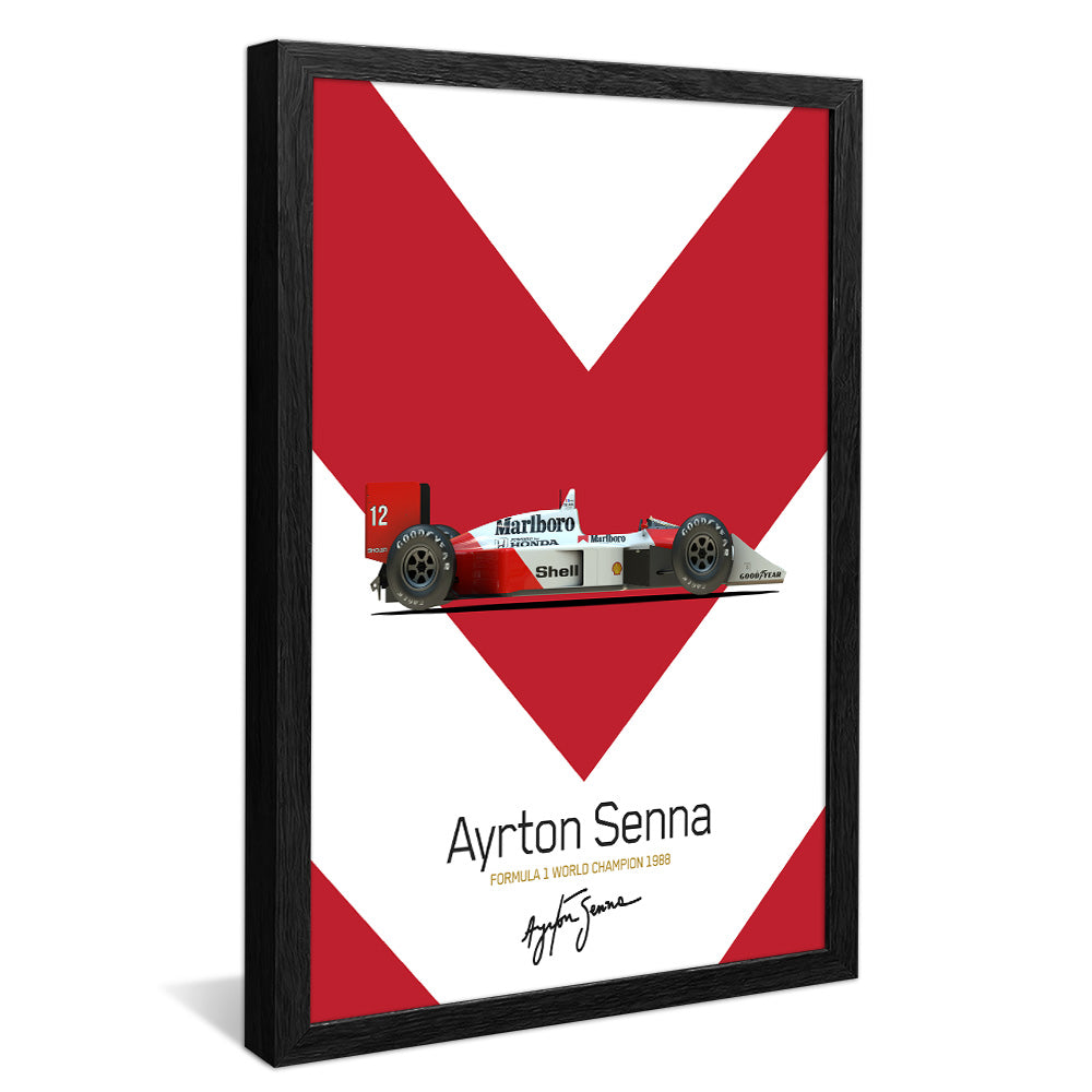 Senna McLaren V2 V2434 Canvas